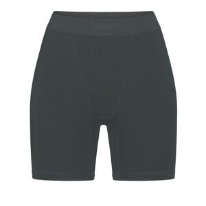 Skims cotton rib boxers in deep sea